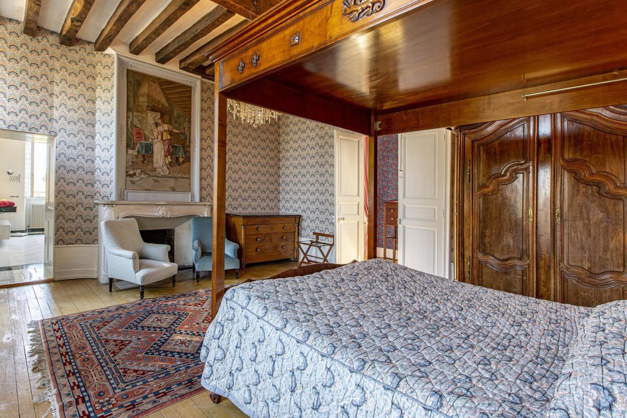 Manoir De La Voute Maison D'Hotes Pouillé Exteriör bild