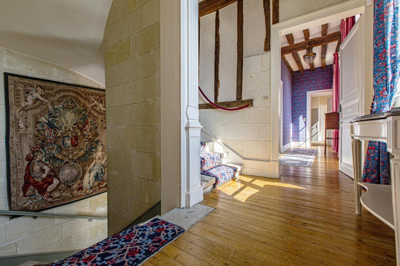 Manoir De La Voute Maison D'Hotes Pouillé Exteriör bild