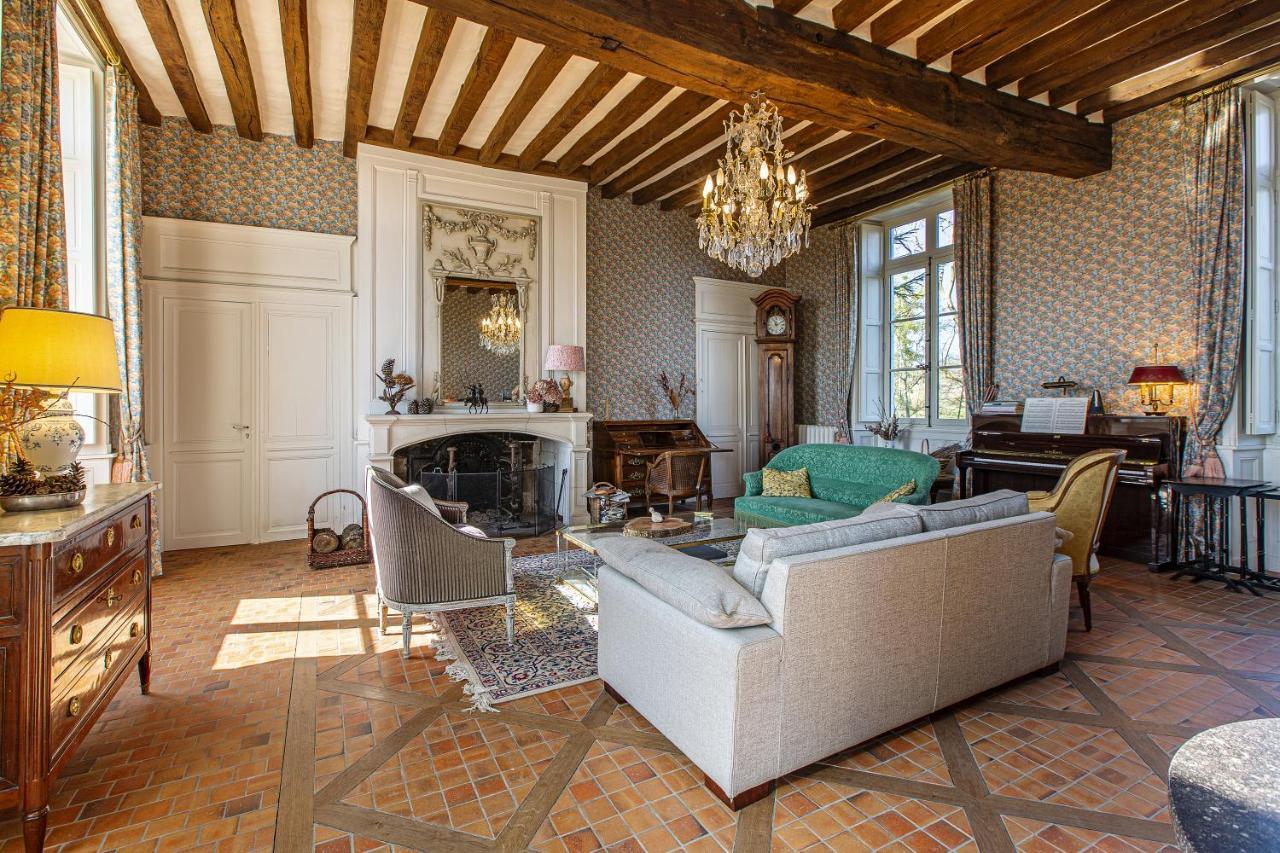 Manoir De La Voute Maison D'Hotes Pouillé Exteriör bild